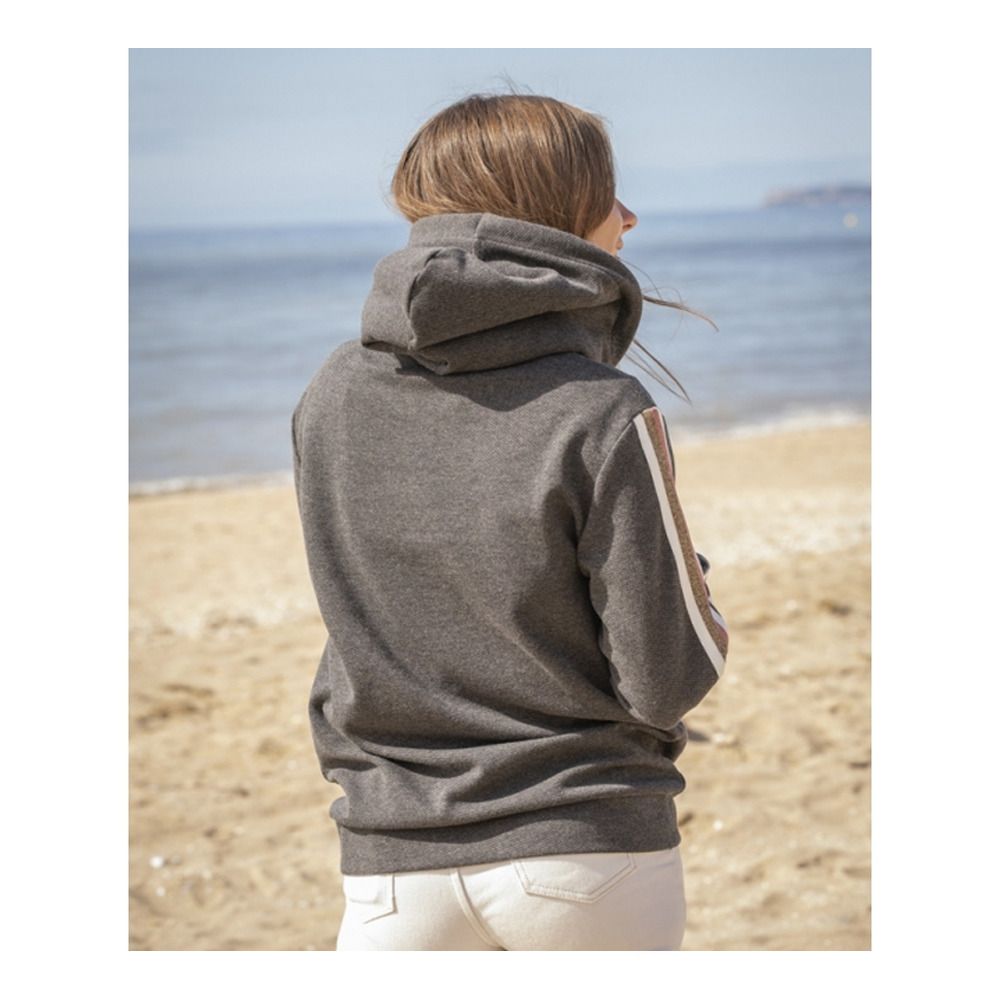 Pénélope KATHYA - Sweat Femme gris fonce