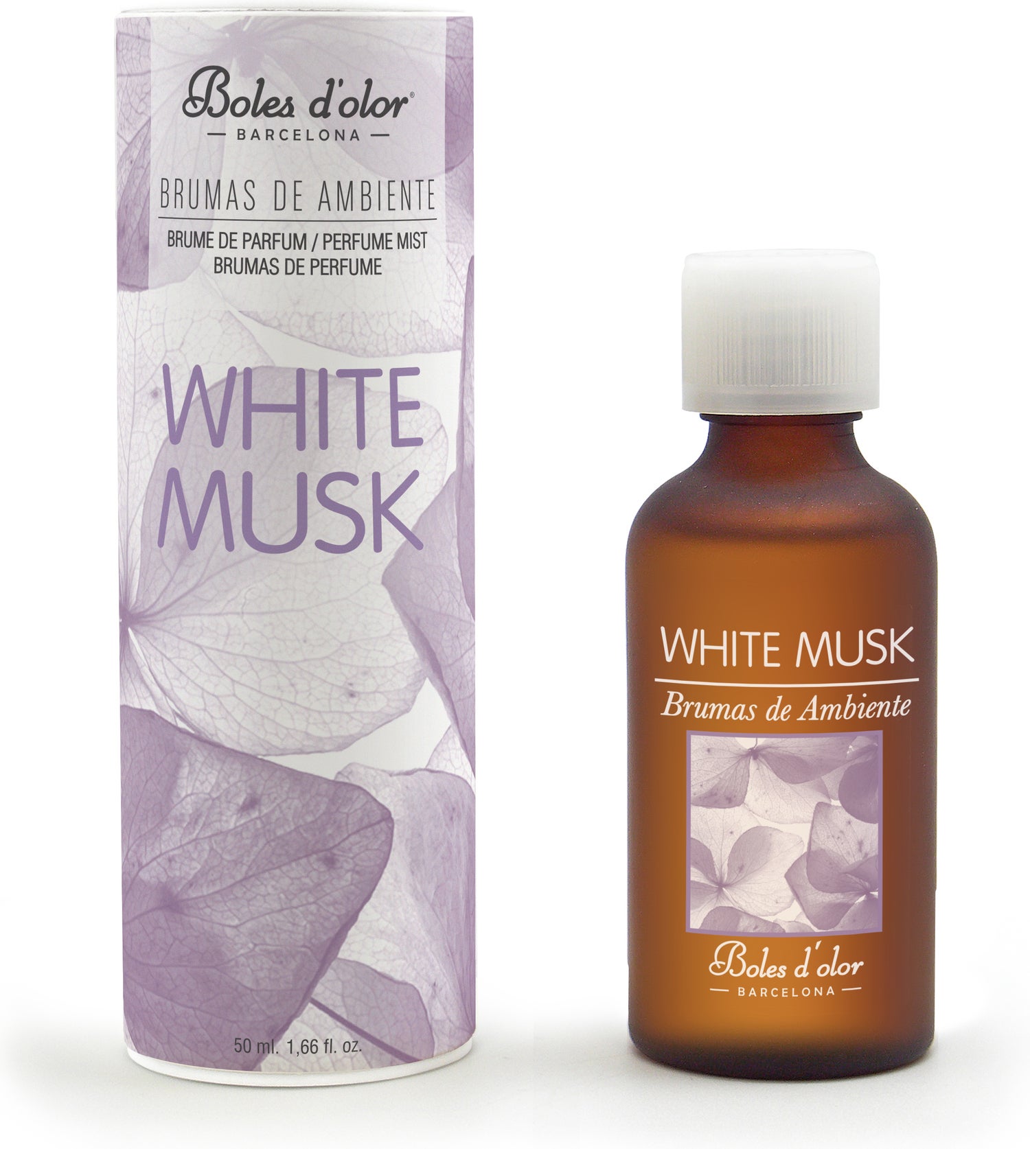 Boles d'olor geurolie Brumas de ambiente Witte Musk 50 ml