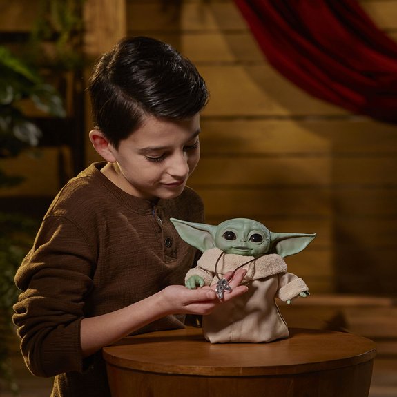 Star Wars The Mandalorian - Figurine The Child Bébé Yoda Animatronic