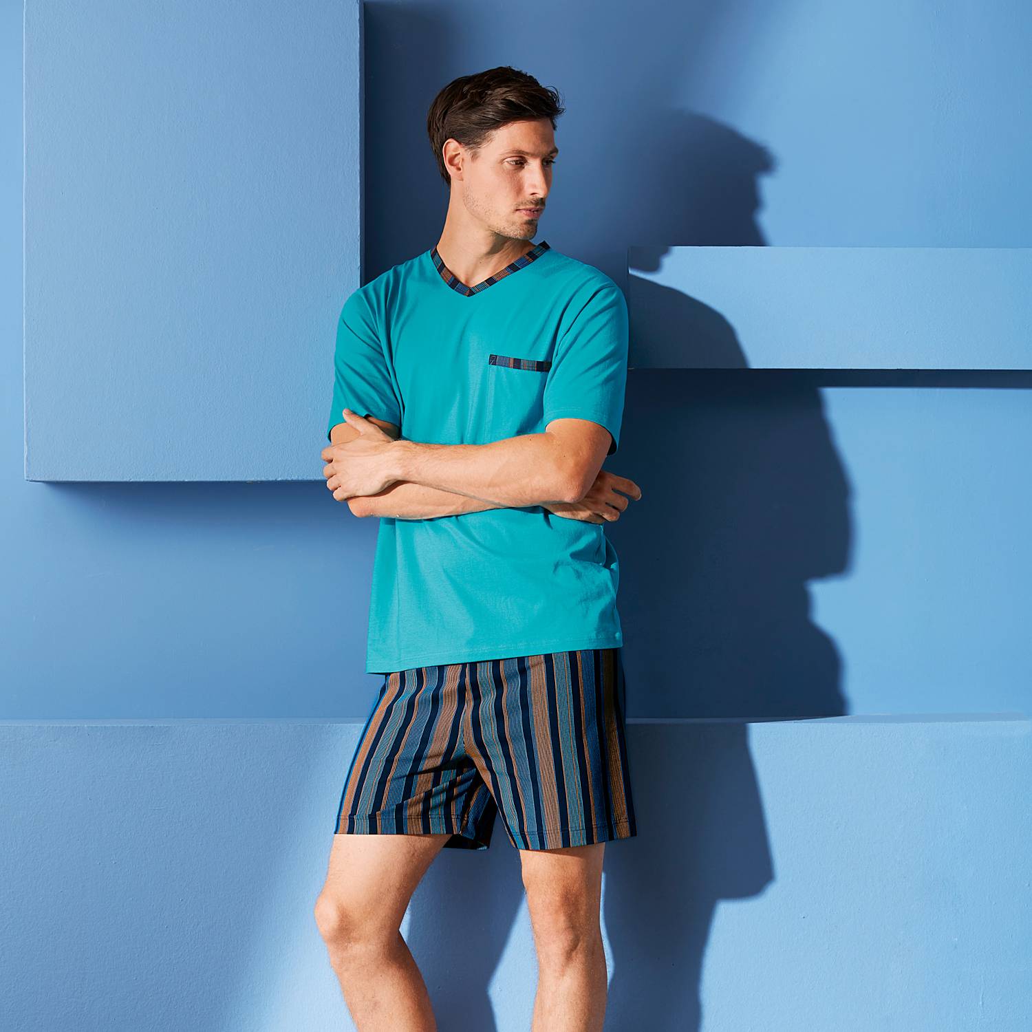 Erwin Müller Single-Jersey Herren-Shorty