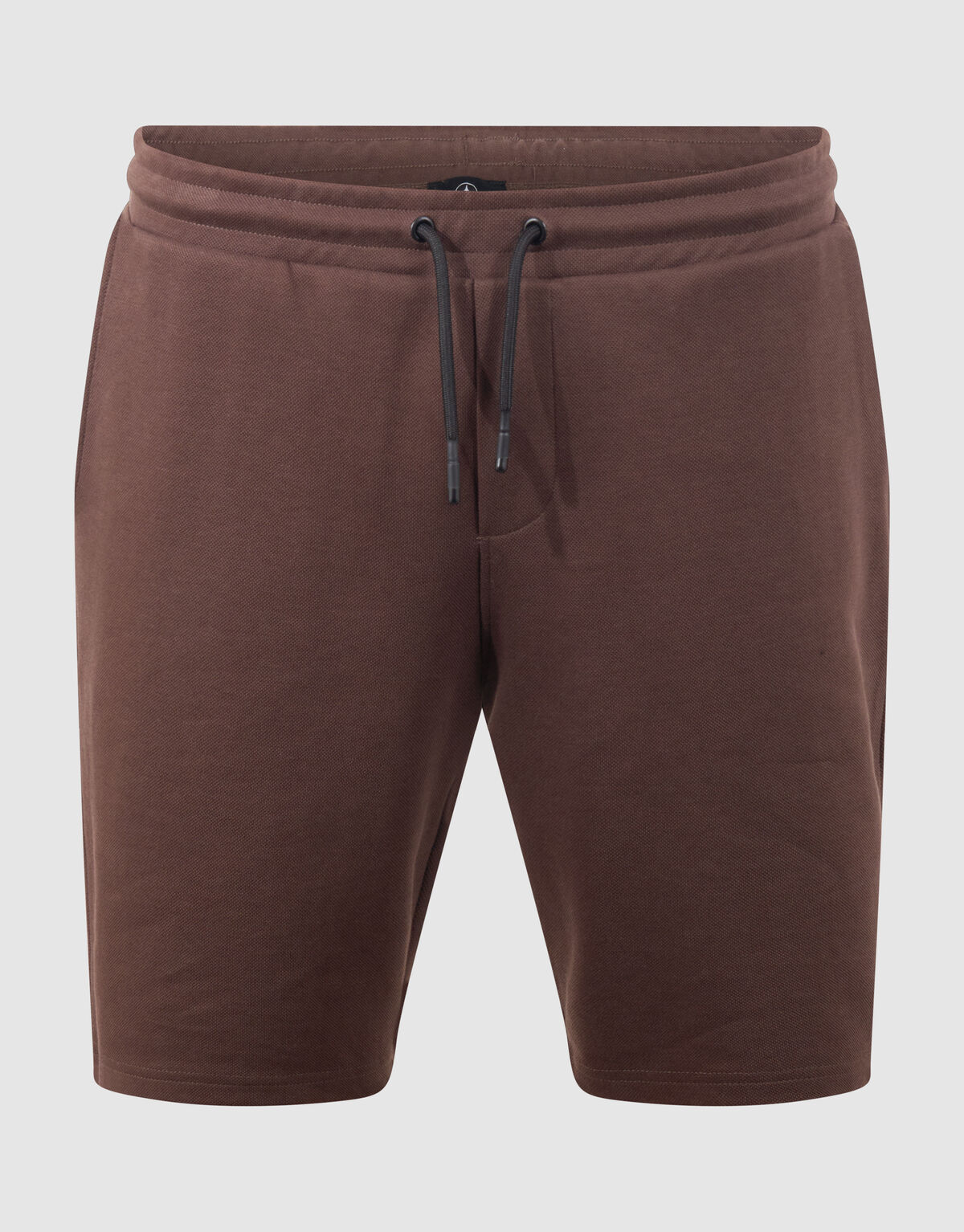 Pique Short Donkerbruin