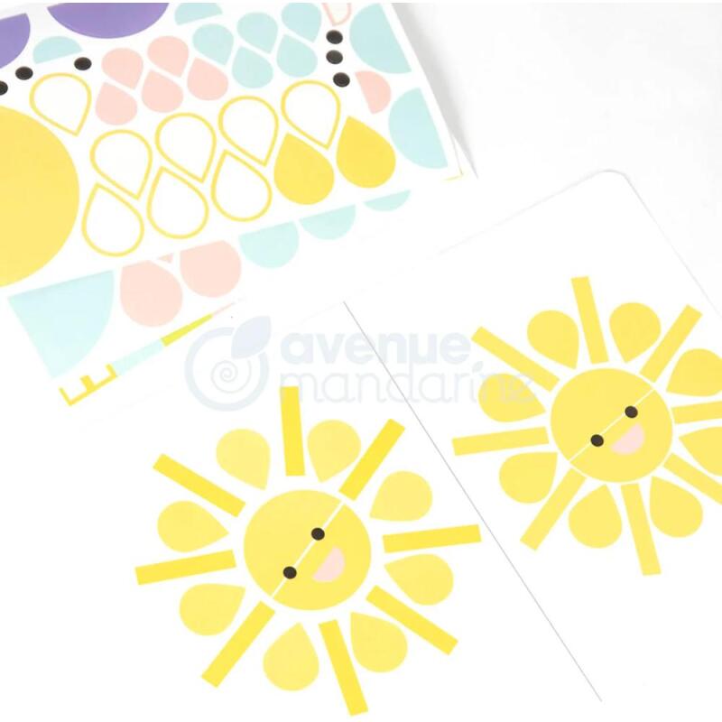 Boîte créative, Educativ' Stickers, Copiercoller - Vert