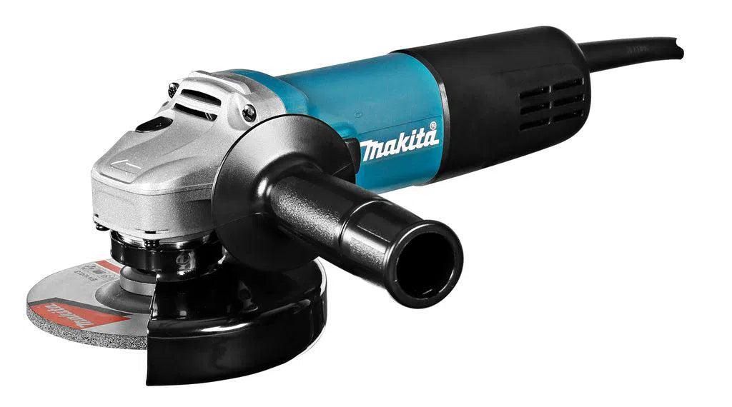 Makita 9558HNRGK2 Haakse Slijper 125mm 840W 230V inc. Accessoire Set in koffer