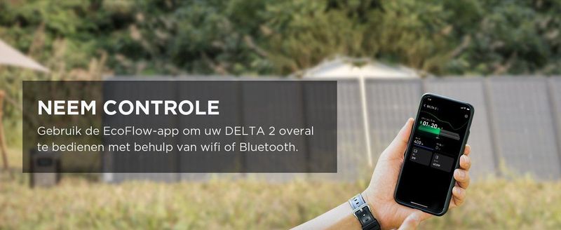 EcoFlow DELTA 2 Power Station - Capaciteit 1kWh - Uitbreidbaar tot 3040Wh