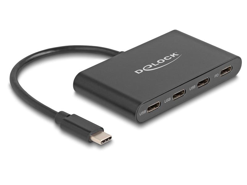 Delock USB-Hub 4 x USB 3.0 Typ-C Vier-Port-USB-C-Hub