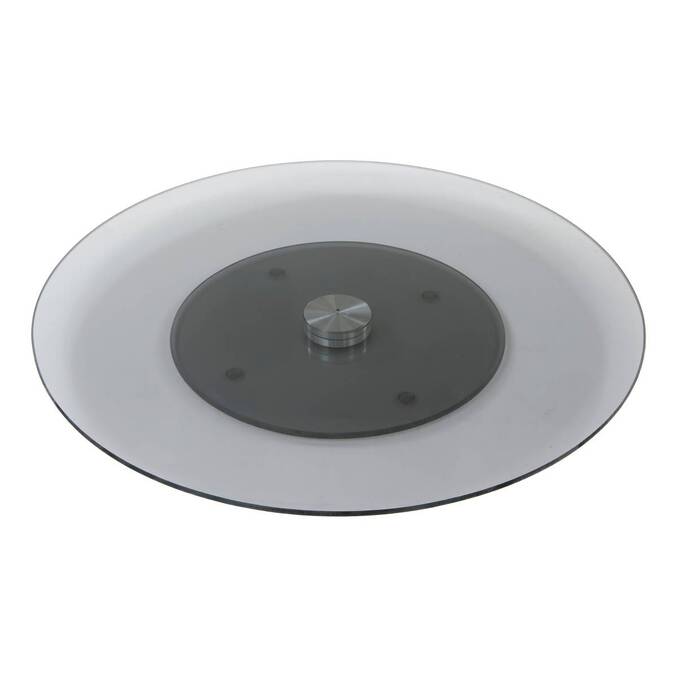 Plateau tournant Transparent