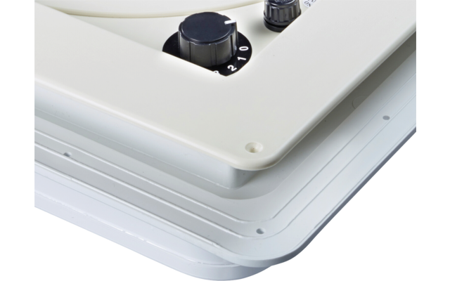 Dometic FanTastic Vent Dachbelüftung mit weißer Kuppel 400 x 400 mm