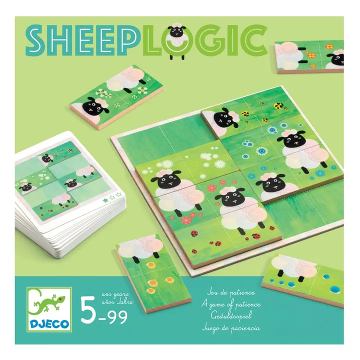 Djeco Jeu de tactique Sheep Logic