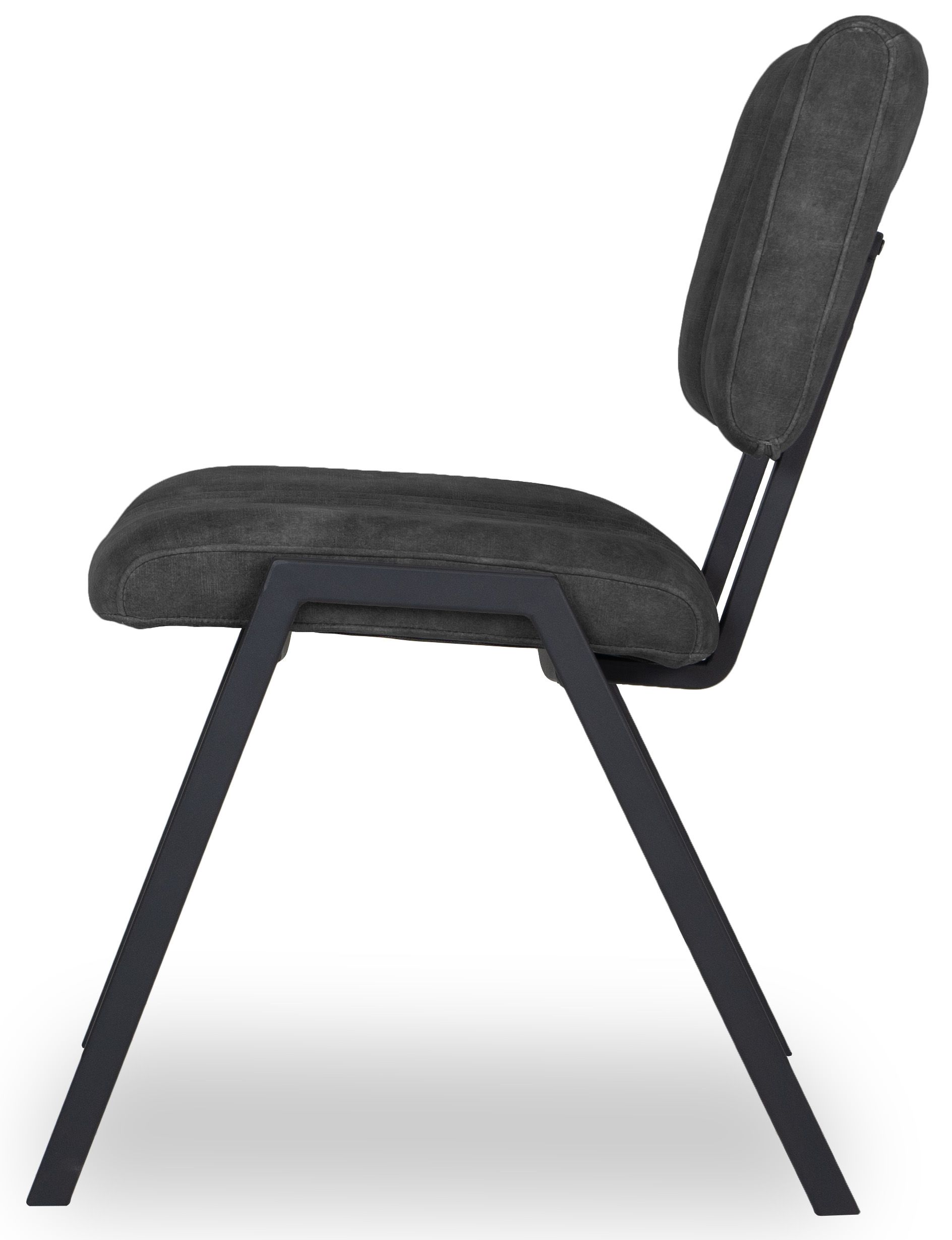 Eetkamerstoel - Antraciet Frenkie B51 x D67 x H86 cm