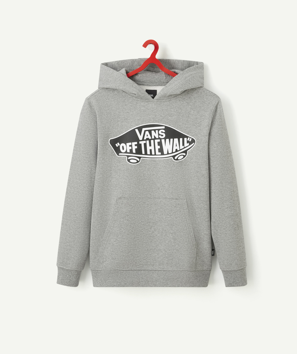 VANSSWEAT À CAPUCHE GRIS STYLE 76
