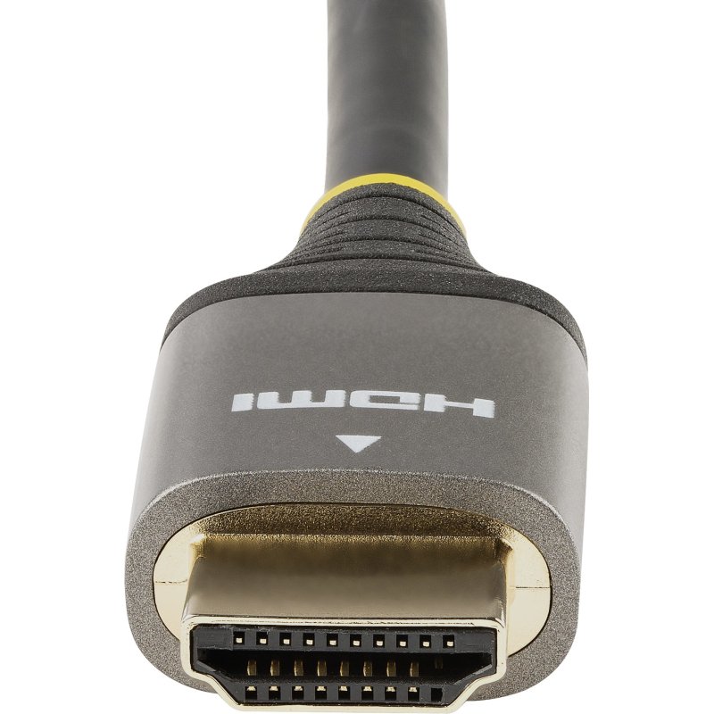 StarTech.com Câble HDMI 2.1 8k de 50cm - Cordon HDMI Certifié Haut Débit - Câble HDMI 4k 120Hz/8k 60Hz HDR10+ eARC - Cordon HDMI Ultra HD 8K - Moniteur/TV/Écran - Gaine TPE