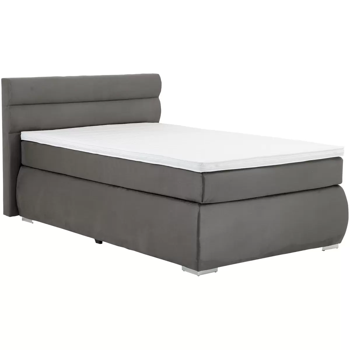 Boxspringbett Gala 120x200 Anthrazit
