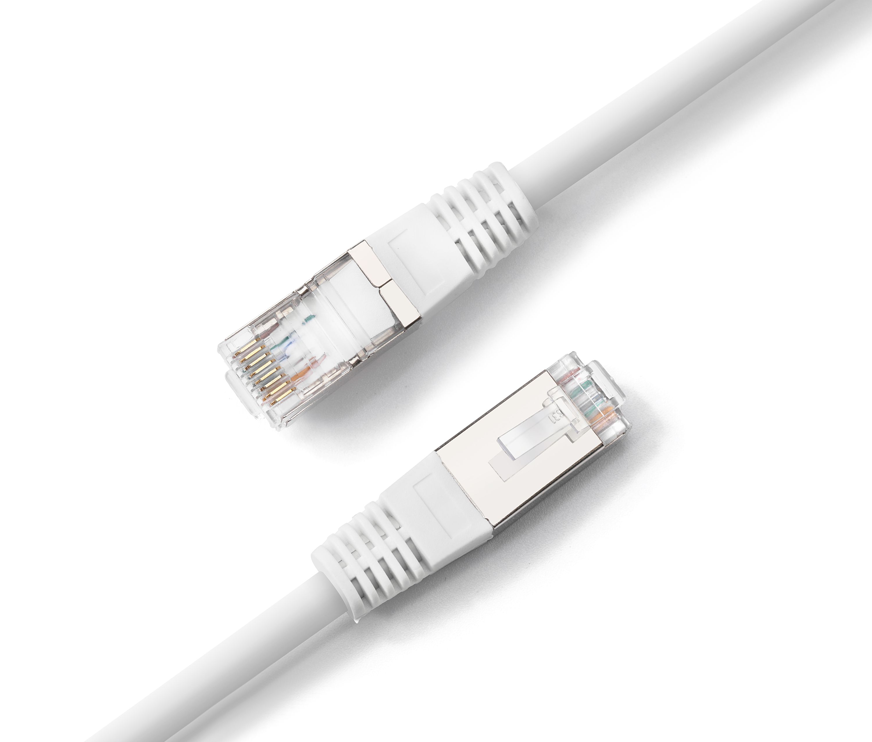 Patchkabel Cat6 weiss 2 m
