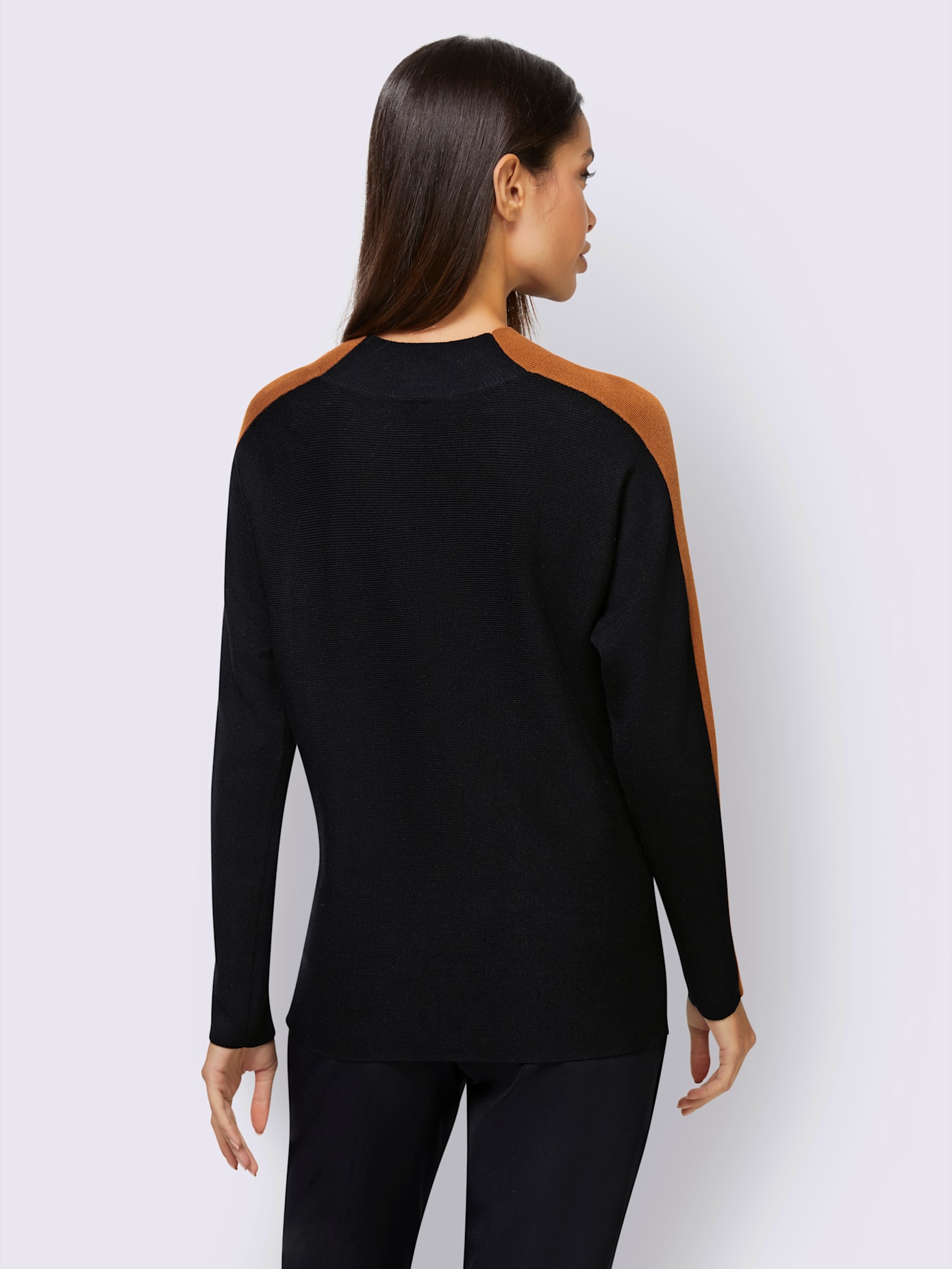 Pull col montant tendance