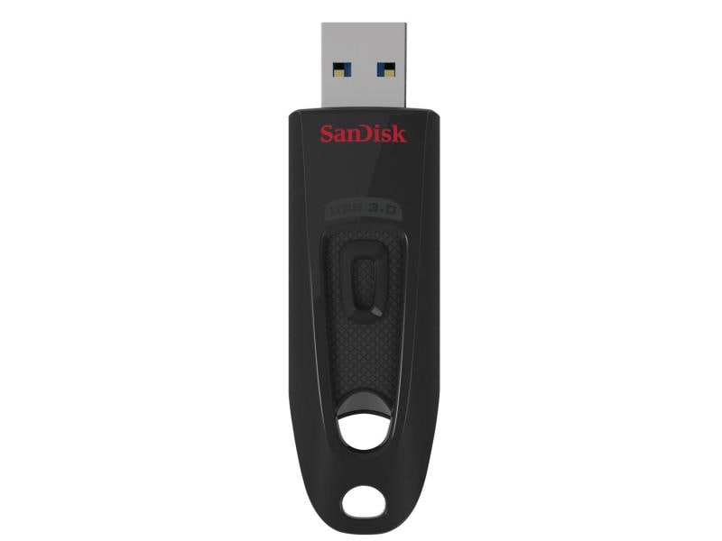 SanDisk USB-Stick Ultra Flash USB3.0 32 GB USB-Stick mit 32 GB Speicherkapazität und 100 MB/s Lesegeschwindigkeit