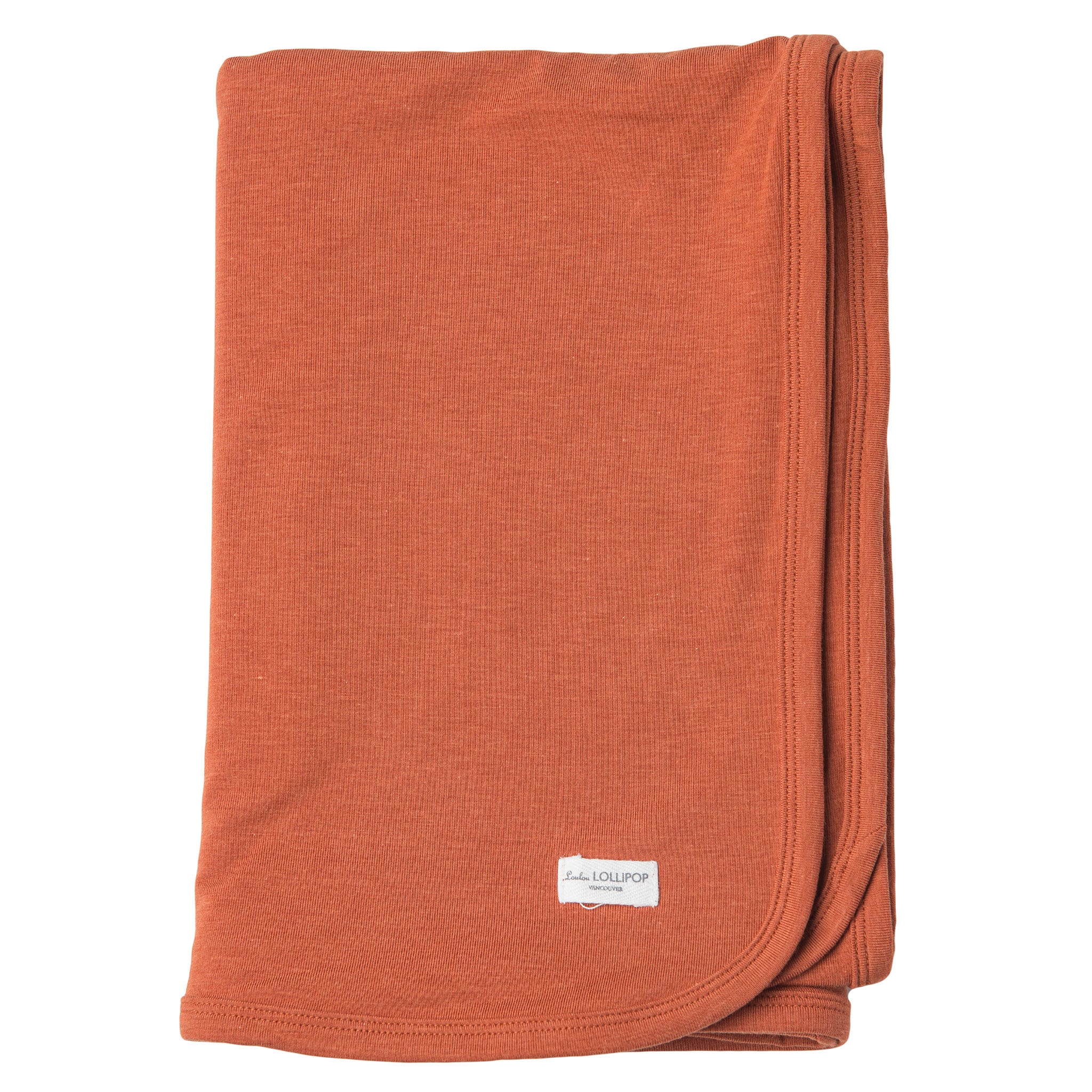 Loulou Lollipop Couverture Jersey - Umbra Ocre