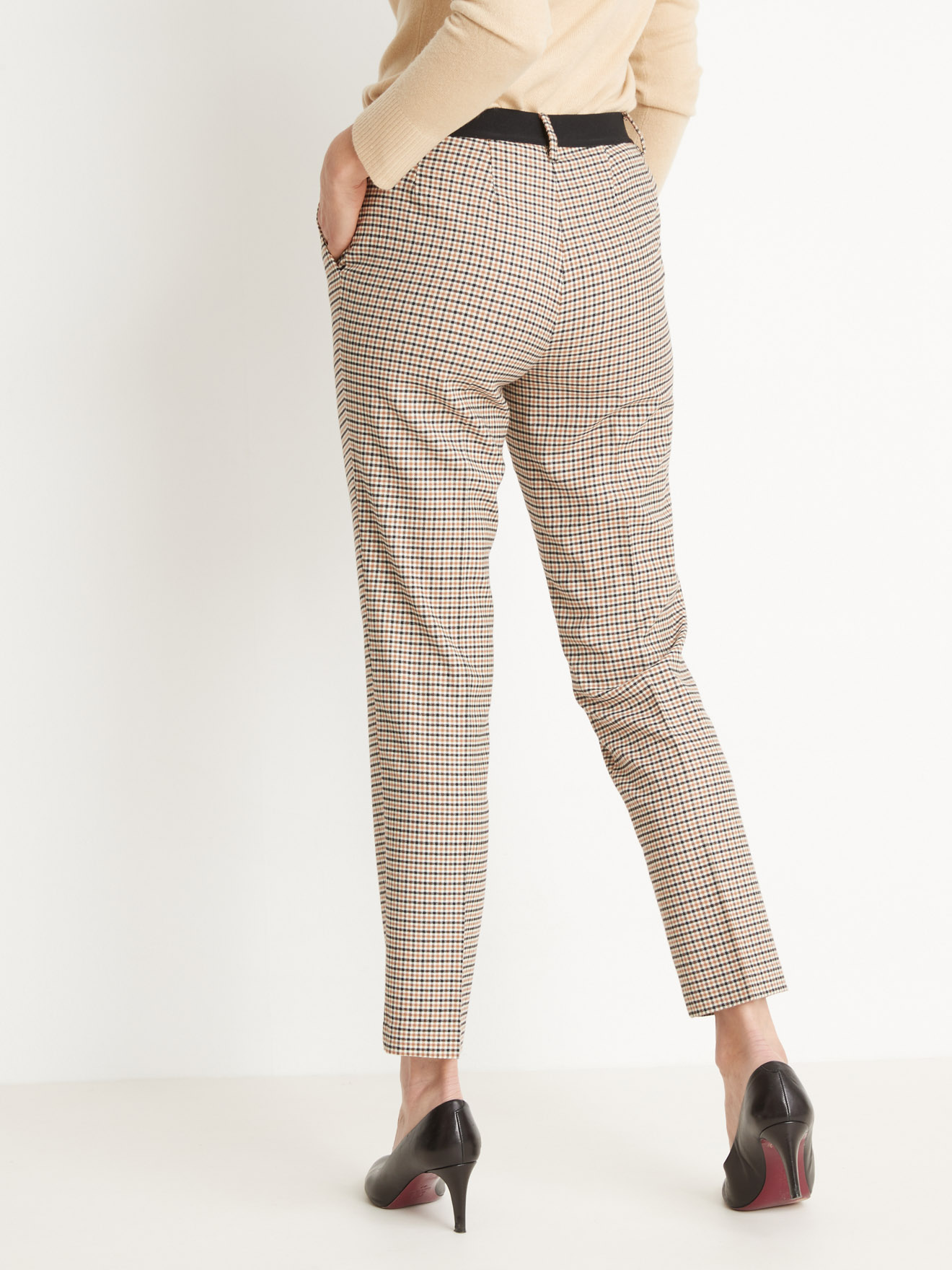 Pantalon 7/8ème élastiqué dos