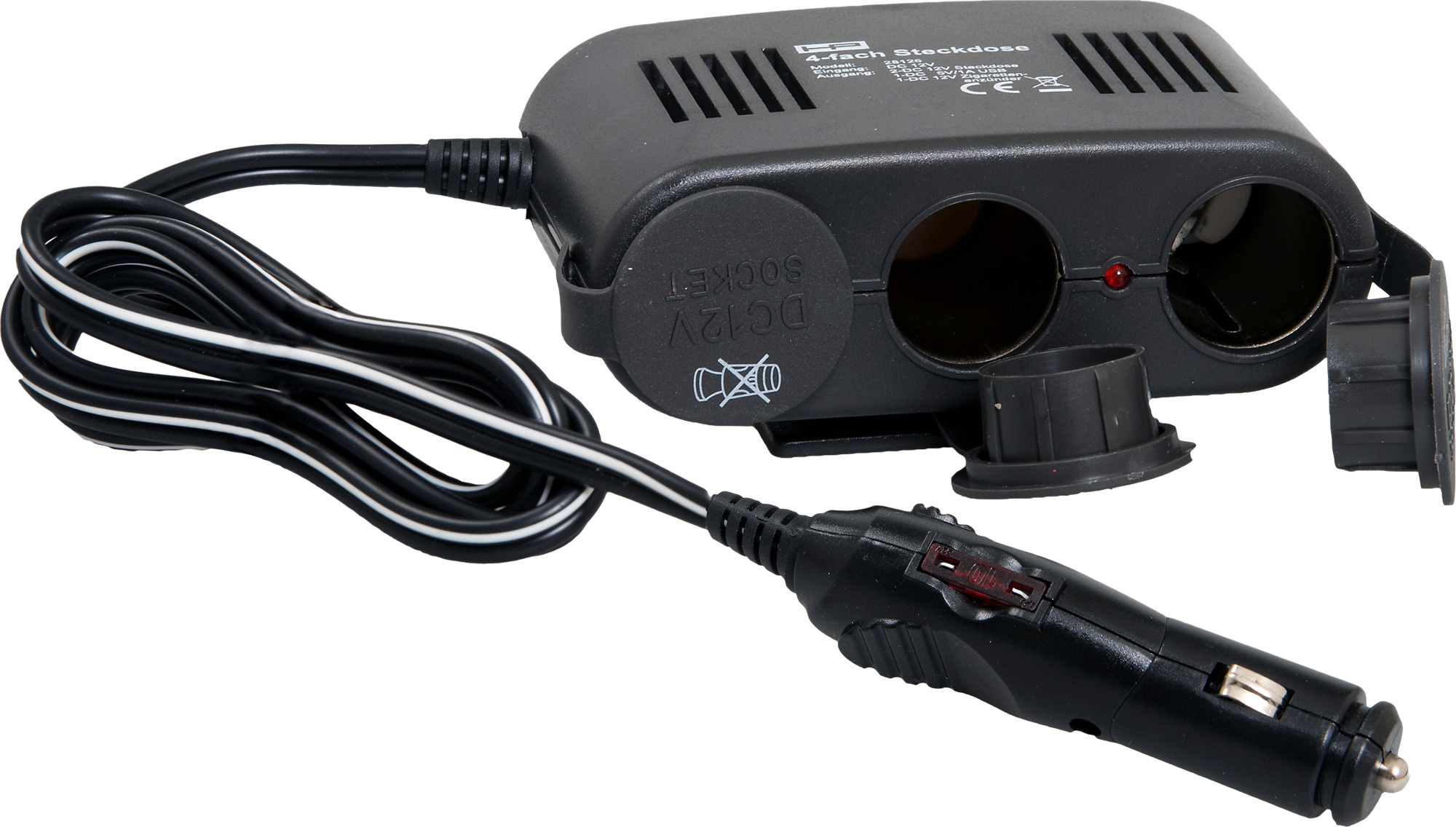 HP 4-fach Steckdose mit USB