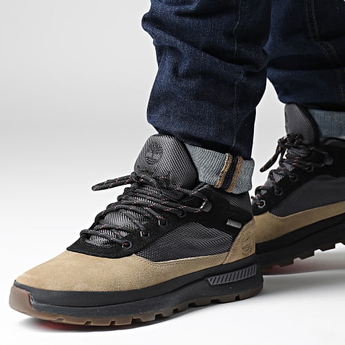 Baskets Field Trekker WP Low A5SFK Light Brown Suede