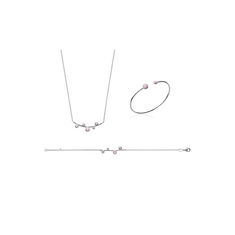 Collier Femme - Argent 925 - Longueur : 45 cm