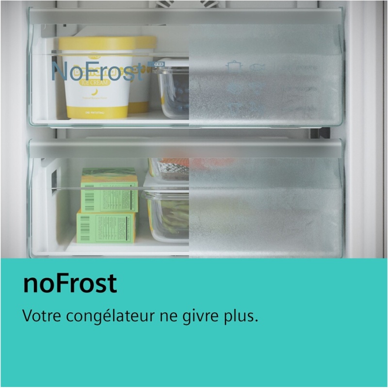 Réfrigérateur congélateur en bas Siemens KG39N2IDF HYPERFRESH