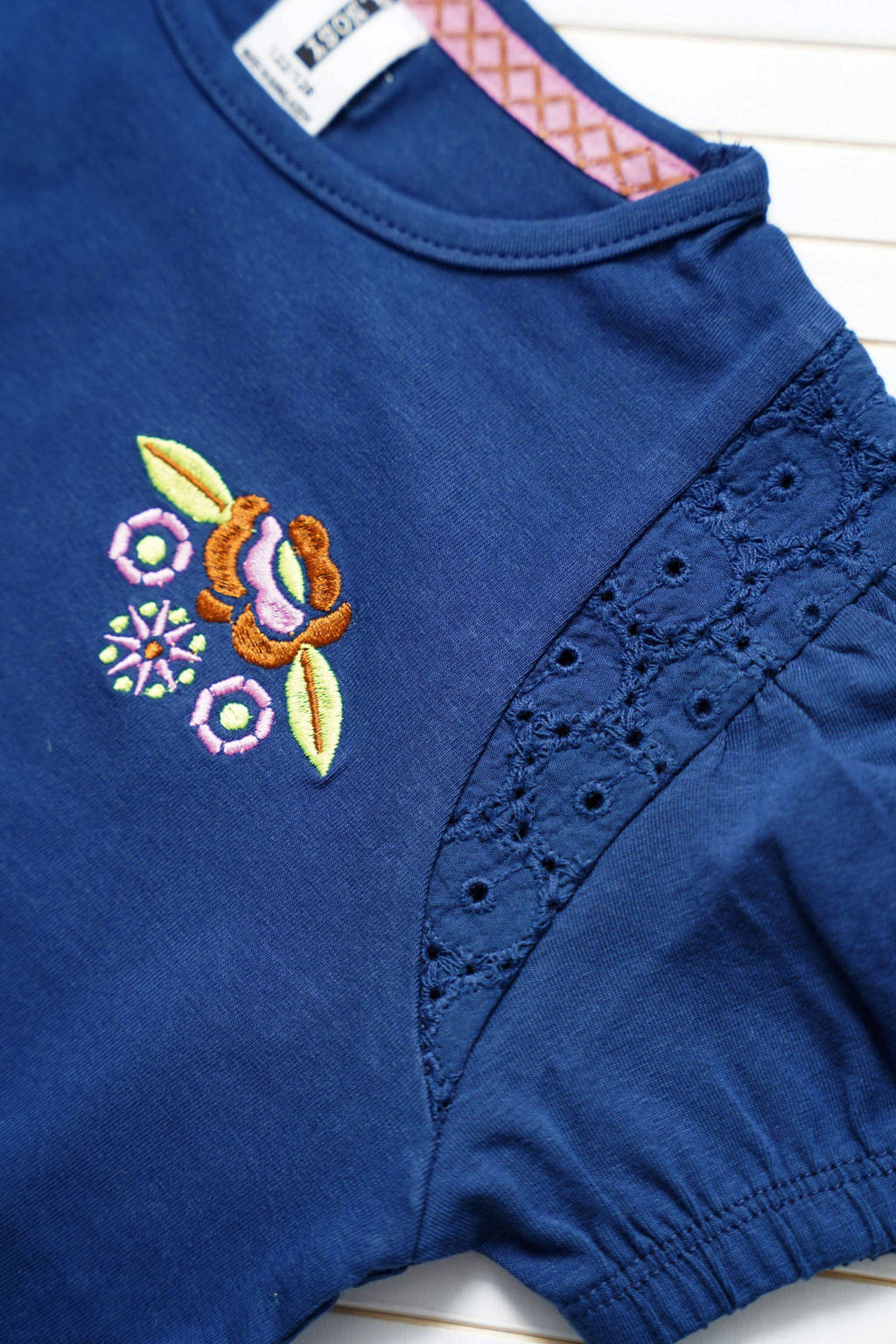 B.Nosy T-shirt met printopdruk donkerblauw
