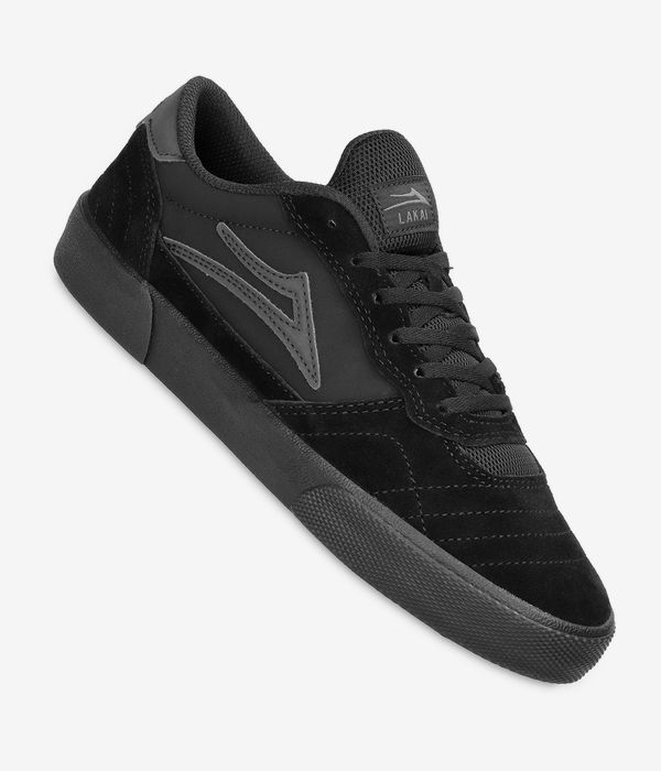 Lakai Cambridge Schuh (black reflective suede)