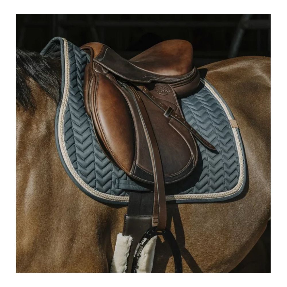 Equitheme SOFTY - Tapis mixte bleu petrole