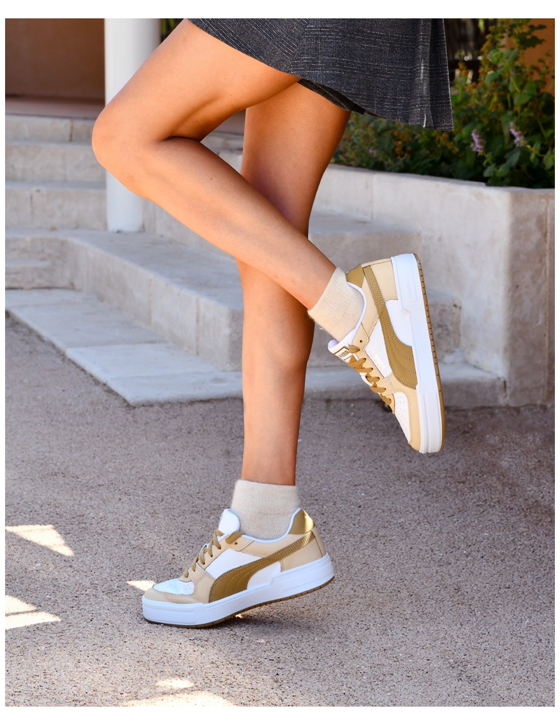 puma Sneakers femme ca pro classic crème