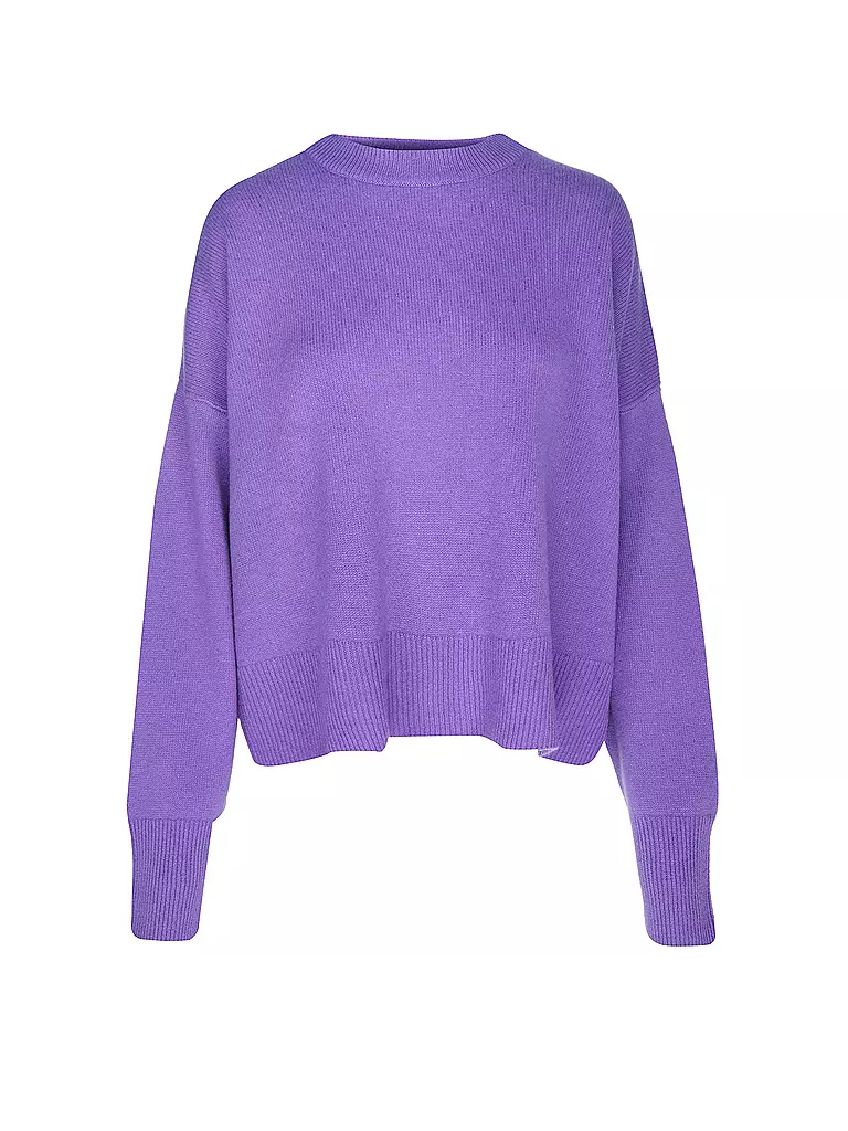 DAVIDA Kaschmirpullover lila