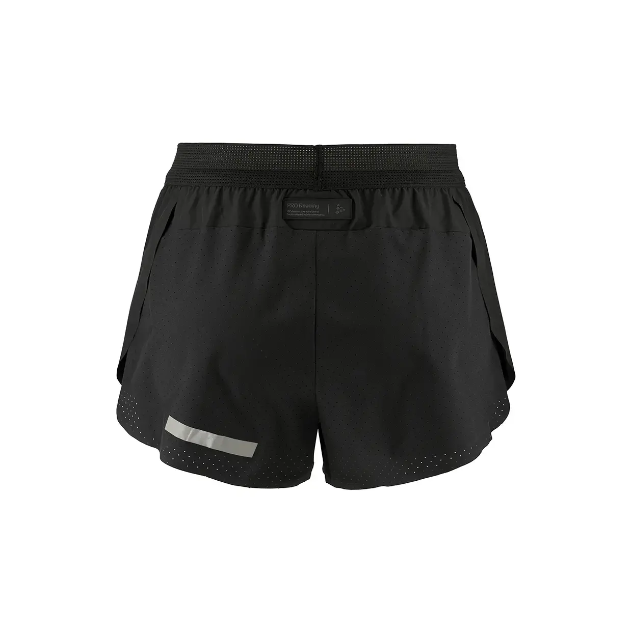 Craft Pro Hypervent Split 2 Hardloopbroek Kort Zwart Dames