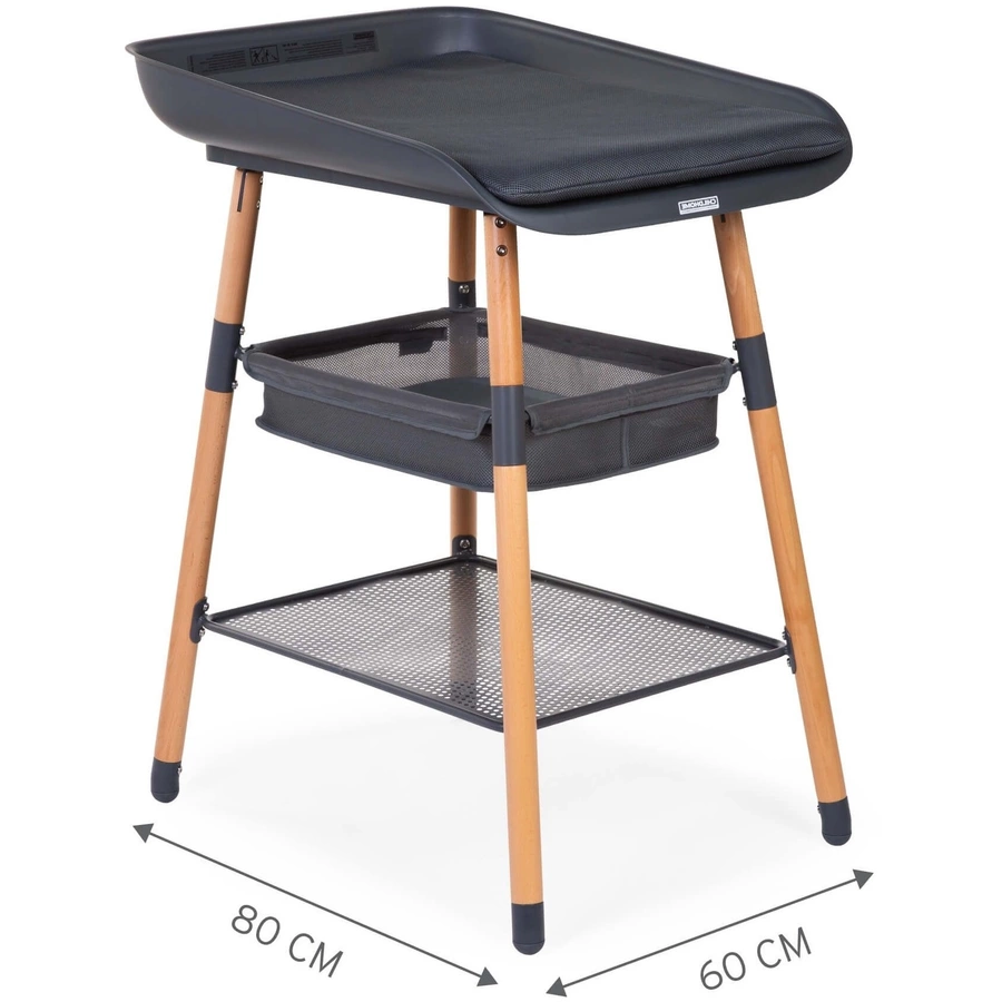 CHILDHOME Evolux Wickeltisch anthrazit