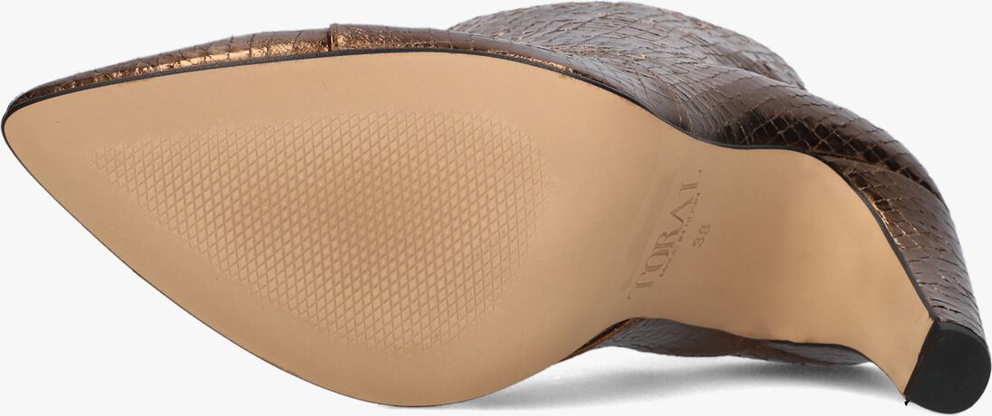 bronzen toral enkellaarsjes chiara