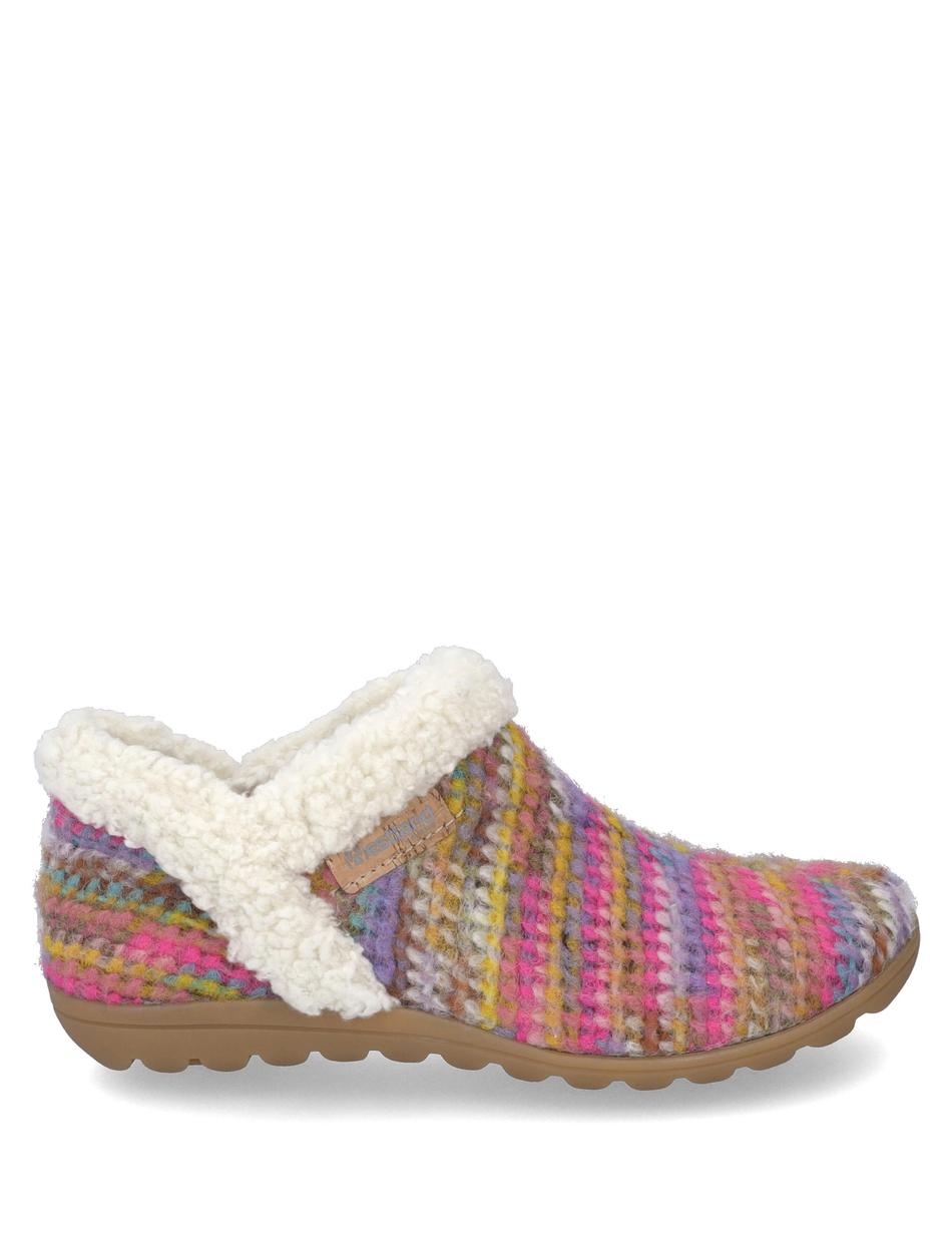 Hausschuh Cadiz 03, pink-multi