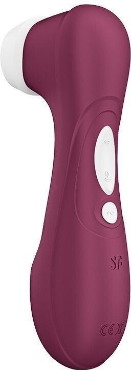 Satisfyer Pro 2 Gen 3 Rood met Handful Medium Dildo Combinatie Voordeel Set