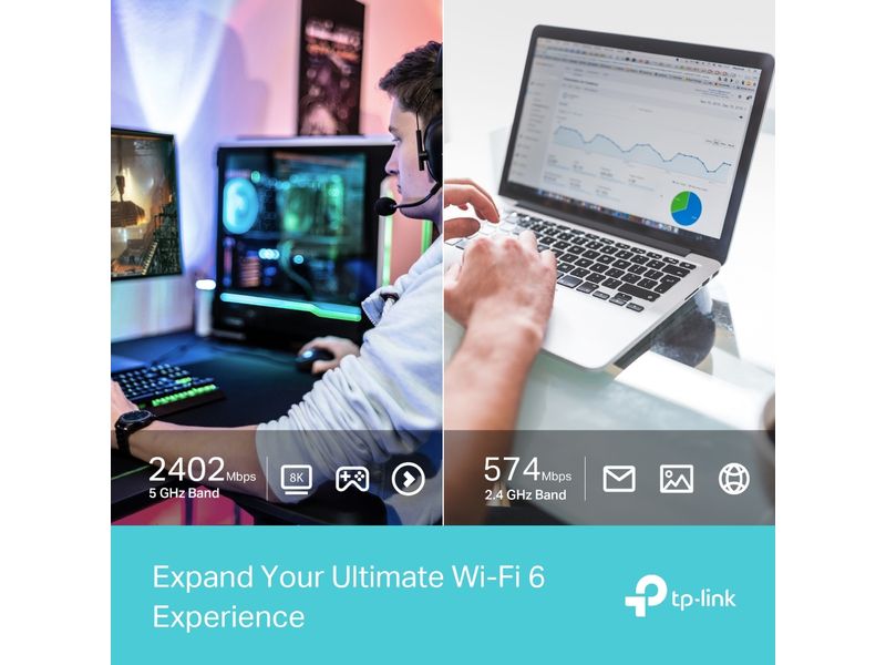 TP-Link WLAN-AX USB-Adapter Archer TX50UH AX3000 Drahtloser USB-Adapter mit hoher Verstärkung