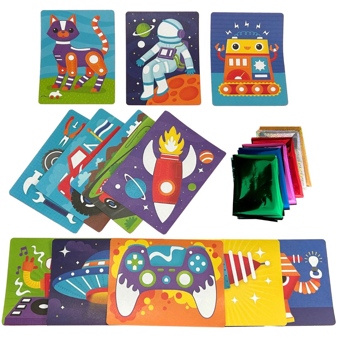 Ooly knutselset foil-tastic - gadgets and gizmo's