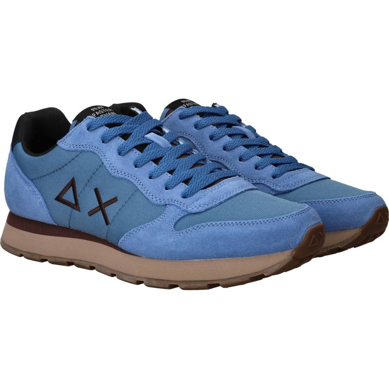 SUN68 Tom Solid Sneakers Blauw Heren
