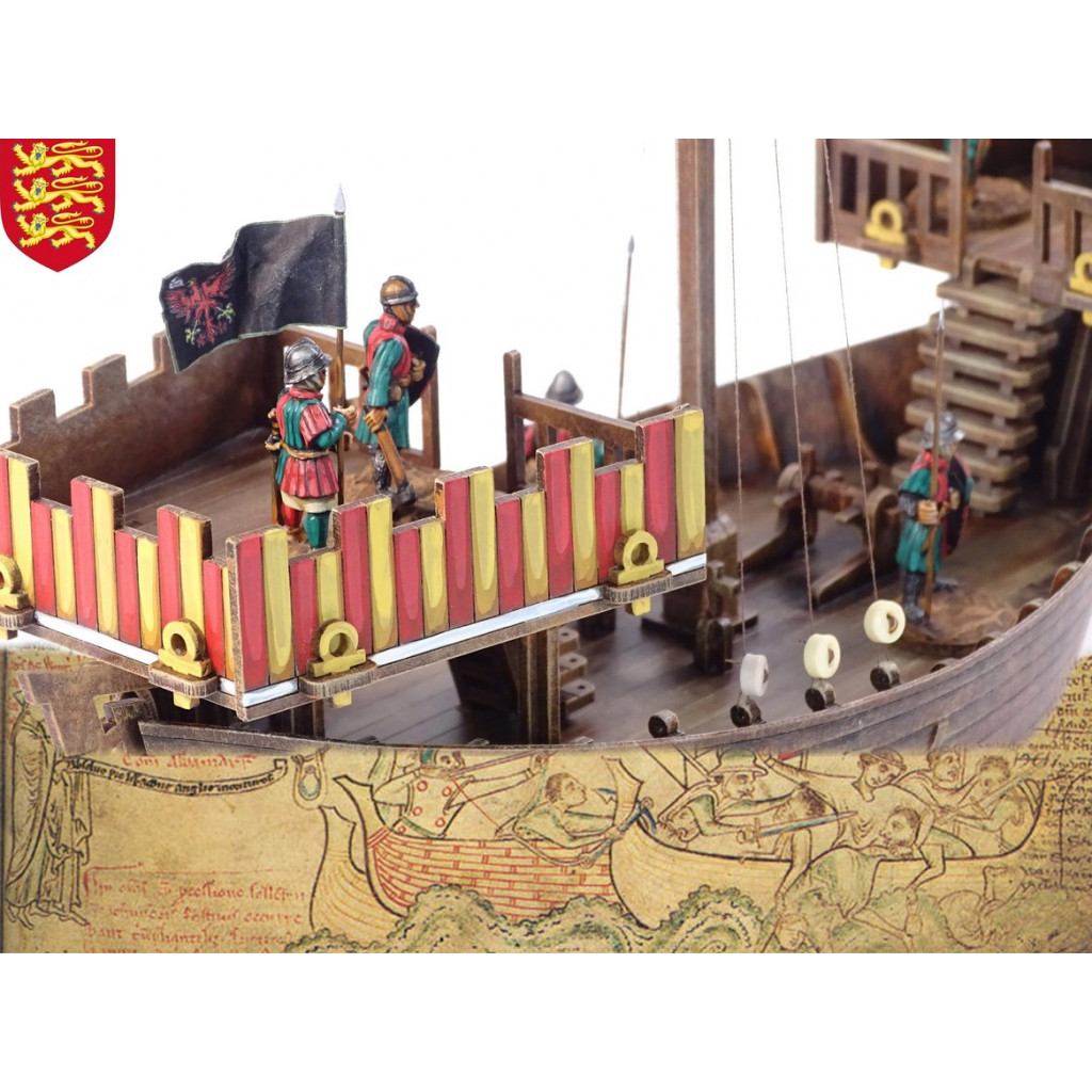 Burrows & Badgers: Medieval Cog Sailing Ship