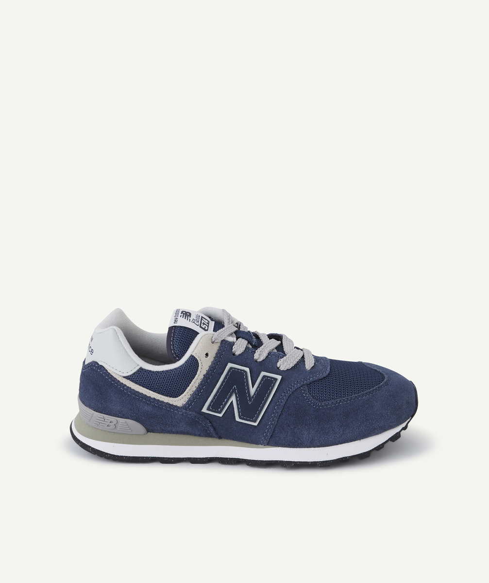 NEW BALANCEBASKETS 574 BLEUES ET DÉTAILS GRIS