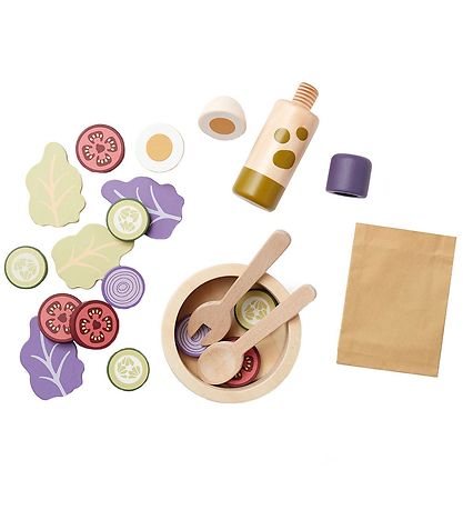 Kids Concept Legemad - Salat s?t - Tr?