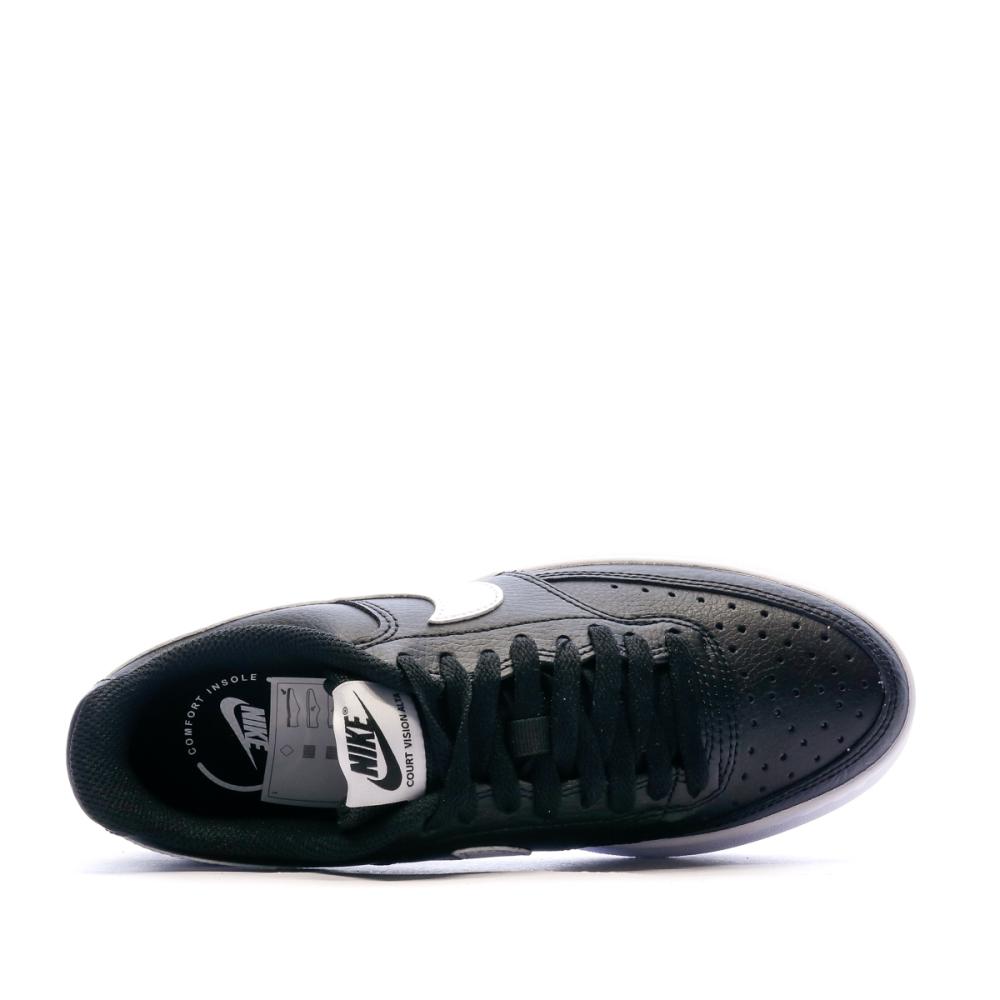 Nike Baskets Noir/Blanc Femme Nike Court Vision Alta