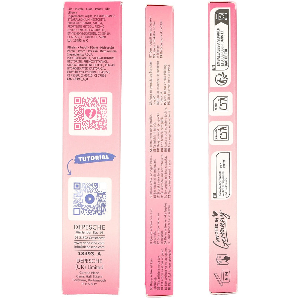 Køb TOPModel Beauty And Me Neglelak Pen Sæt Pink & Purple