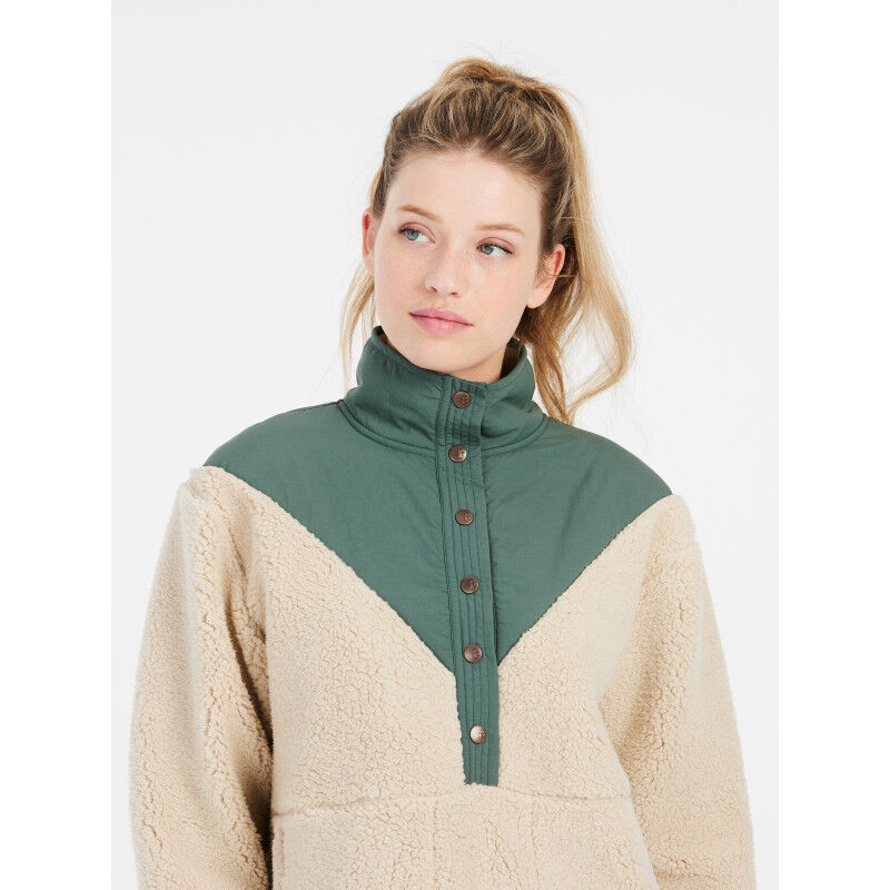 Prtcyber Outdoor 1/4 Button Top - Polaire femme