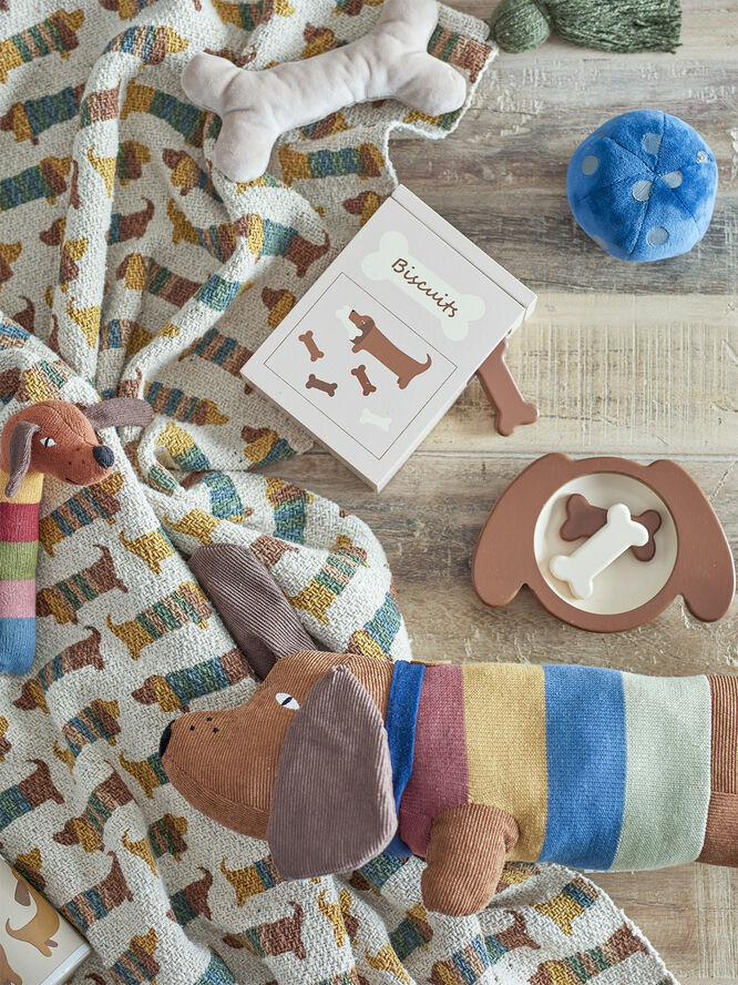 Bloomingville Mini Charlie Bamse, Brun, Bomuld Brun