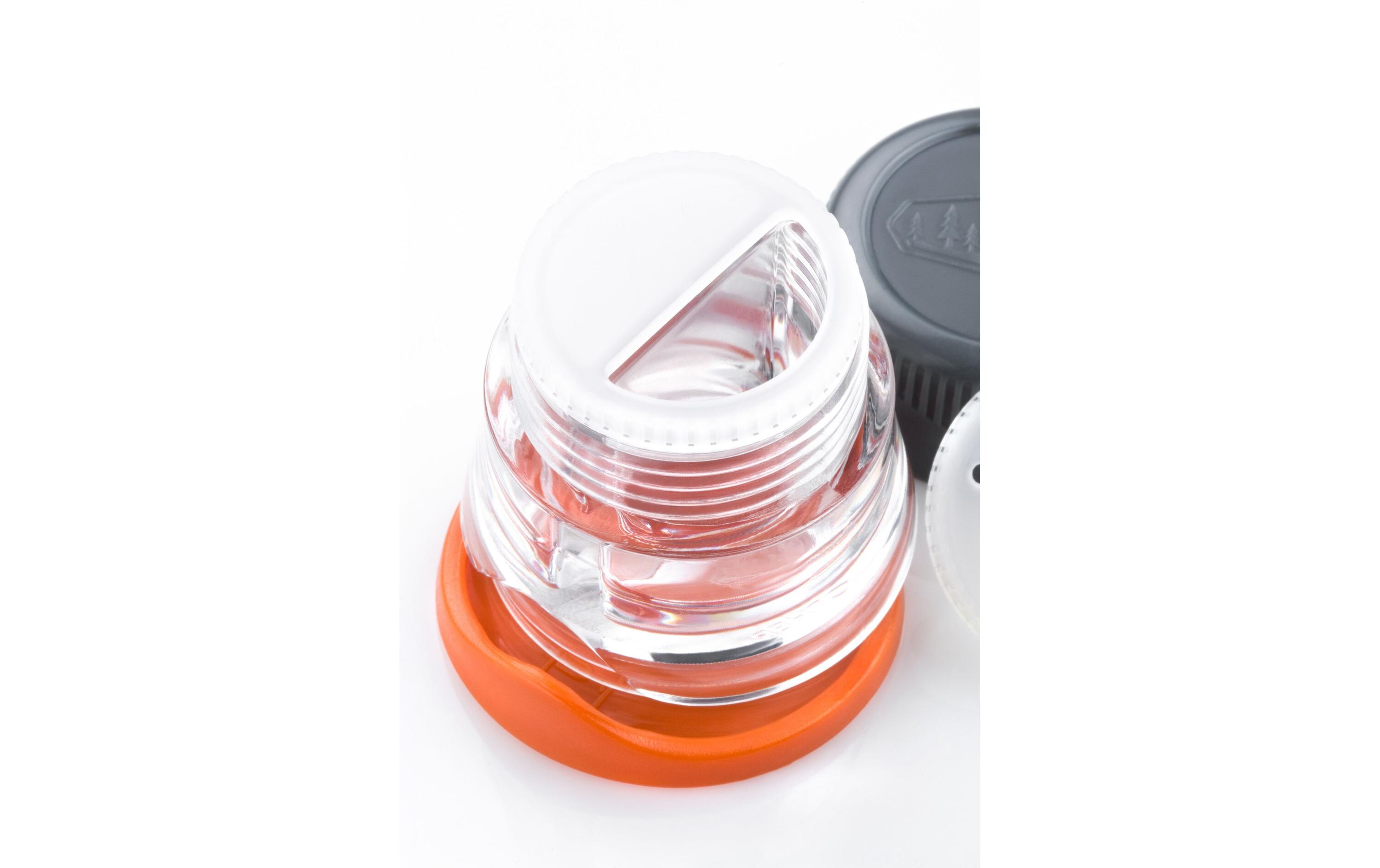 Gewürzstreuer Ultralight Shaker, 2 x 3 ml TransparentSalz + Pfefferstreuer, dosierbar