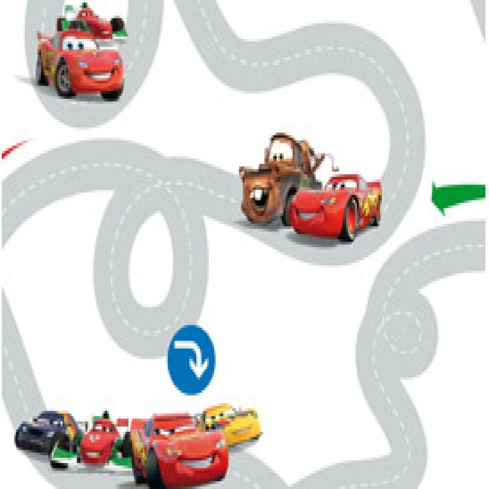 TAPET GRAHAM & BROWN DISNEY CARS RACETRACK