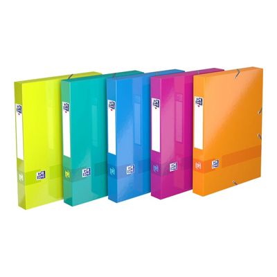 Oxford Color Life - Boîte de classement - dos 40 mm - disponible dans différentes couleurs