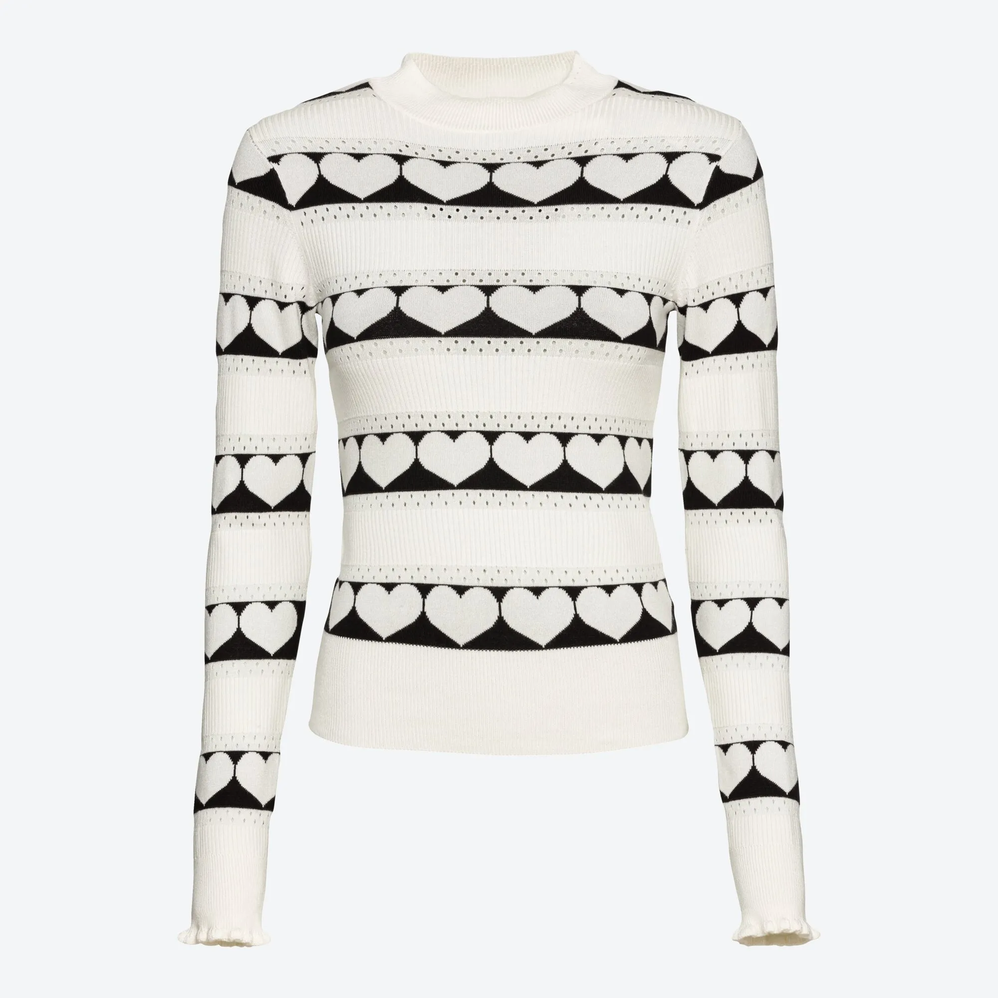 Damen-Pullover mit Herz-Design