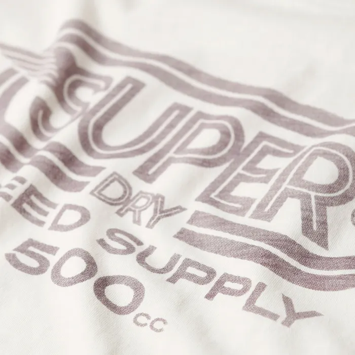Superdry Archive Kiss Print Shirt Dames